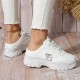 Women's Colorblock Casual Sneakers, Lace Up Soft Sole Platform Skate Shoes, Lightweight Low-top Walking Shoes