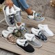 Women's Fluffy Fleece Lined Canvas Shoes, Thermal Slip On Low Top Shoes, Winter Warm Flat Shoes