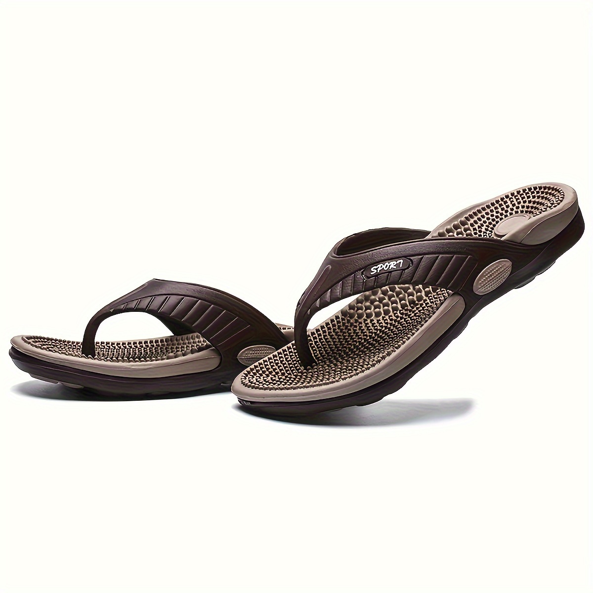 casual unisex flip flops lightweight slip on eva slide shoes indoor outdoor beach slides details 5